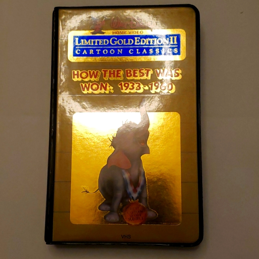 RARE Walt Disney Limited Gold Edition How The Best Was Won 1933-1960 CLAMSHELL